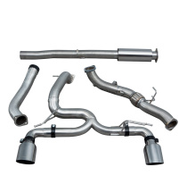 Ford Focus RS (Mk3) 15- Turboback-sportavgassystem (Med De/Cat) Venom (Non-Valved) Cobra Sport